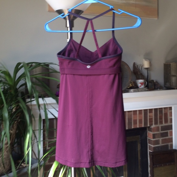 Plum lululemon strappy tank top - Picture 2 of 4